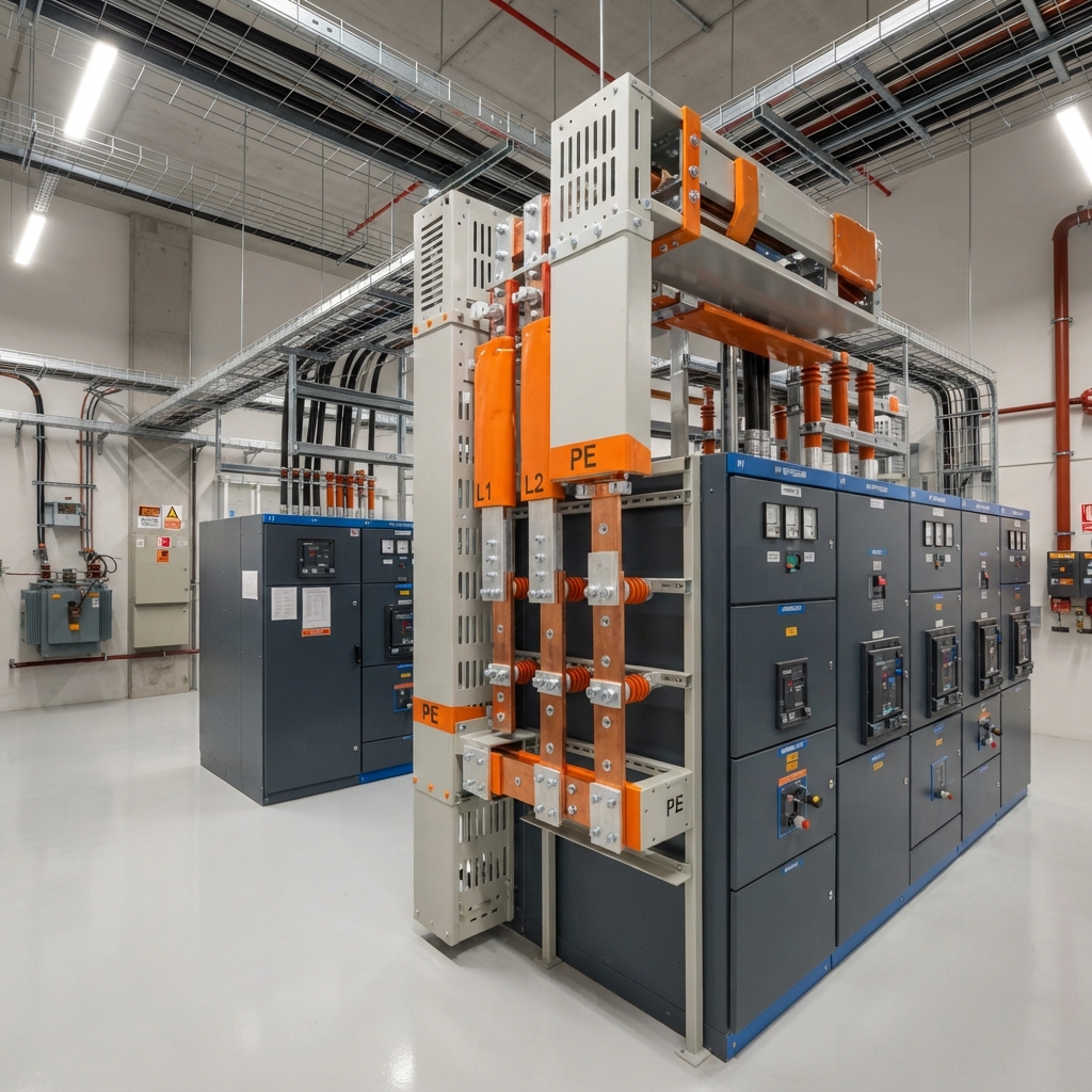 Busbar power distribution system