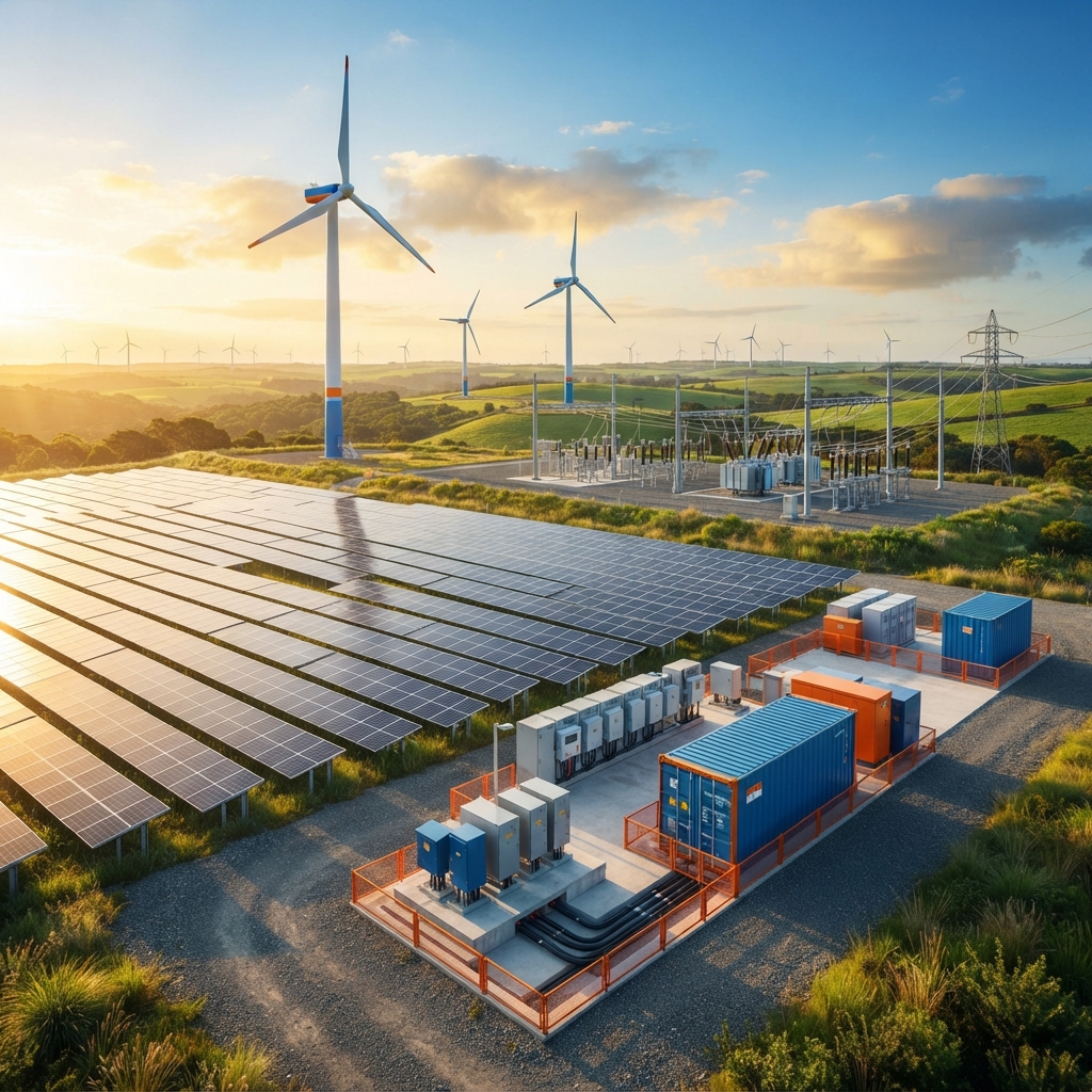 Green energy renewable facility